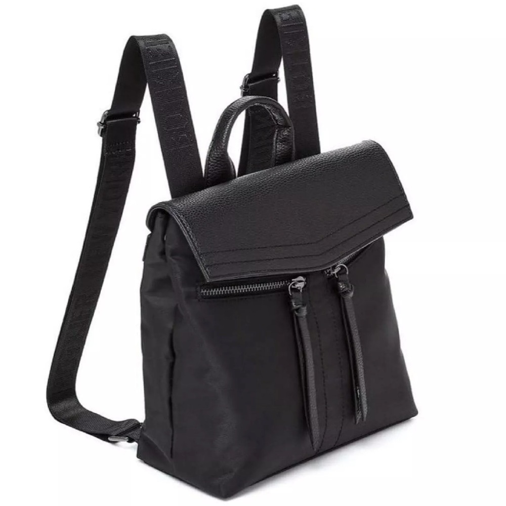 $398 Botkier Classic Backpack Purse Black Trigger Mini Backpack Concert Bag